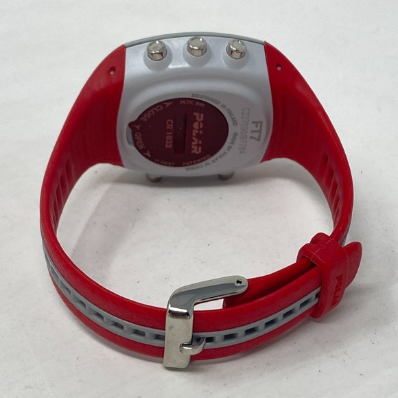 Polar FT7 Digital Watch Women 38mm Heart Rate Monitor Red Date New Battery 8" - Picture 11 of 16